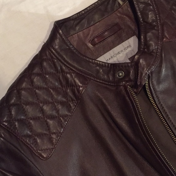 Marc New York Men’s Leather Jacket - Picture 4 of 5